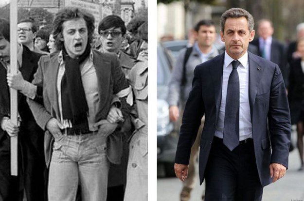 Николя Саркози. Политики в молодости: вот как они выглядели (фото)