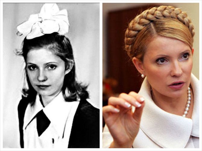 Юлия Тимошенко. Политики в молодости: вот как они выглядели (фото)