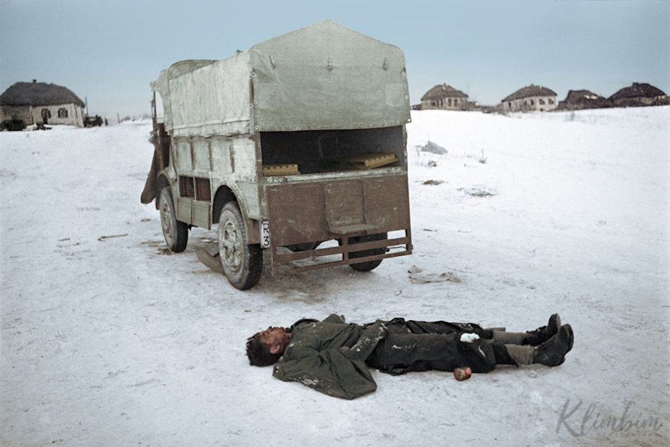цветные фото Великой Отечественной войны