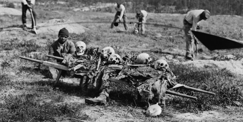 Гражданская война в США: Ужасные фотографии жертв самой кровопролитной войны в истории Америки