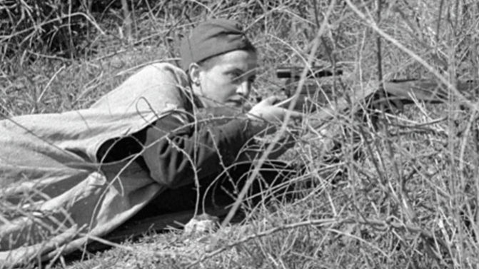 Советские женщины - снайперы