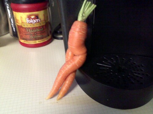 Морковка тоже может быть соблазнительной